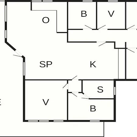 8 Person Holiday Home In Rorvig-By Traum * Rørvig